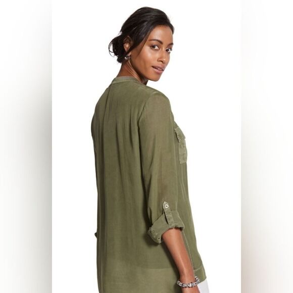 Chico's sequin utility tery top - Picture 3 of 10